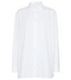 The Row Cotton Shirt With Button-down Design In 白色