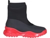 Pinko Lug Sole Ankle Boots In Black