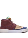 Nike Sb Blazer Mid Edge "team Red" Sneakers In Red