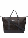 BARBOUR LOGO-PATCH TOTE BAG