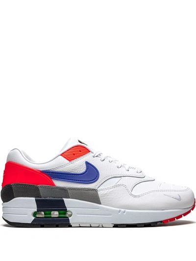 Nike Air Max 1 Panelled Sneakers In White