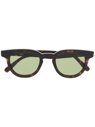 Retrosuperfuture Certo Round-frame Sunglasses In Braun