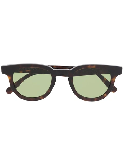 Retrosuperfuture Certo Round-frame Sunglasses In Brown