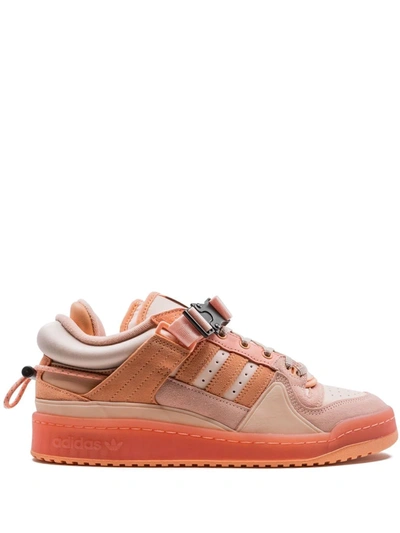 Adidas Originals X Bad Bunny Forum Buckle Low "easter Egg" Sneakers In Pink