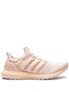 Adidas Originals Ultraboost Low-top Sneakers In Pink Tint/ Silver/ Core Black