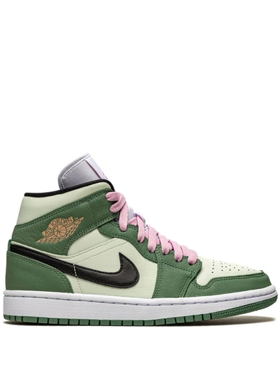Jordan Air  1 Mid Se Sneakers In Green