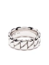 Tom Wood Drop Sterling Silver Ring In 银色