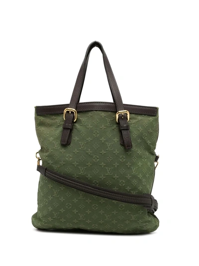 Pre-owned Louis Vuitton  Francoise 2way Bag In 绿色
