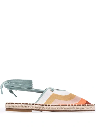 Zimmermann Chisel Toe Espadrille Slipper In Brown