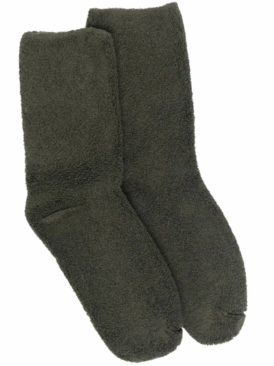 Baserange Calf-length Socks In 绿色