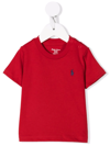 RALPH LAUREN EMBROIDERED LOGO T-SHIRT