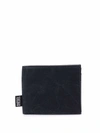 Diesel Logo Patch Foldover Wallet In 蓝色