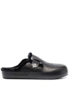 Misbhv Home Monogram Mules In 黑色