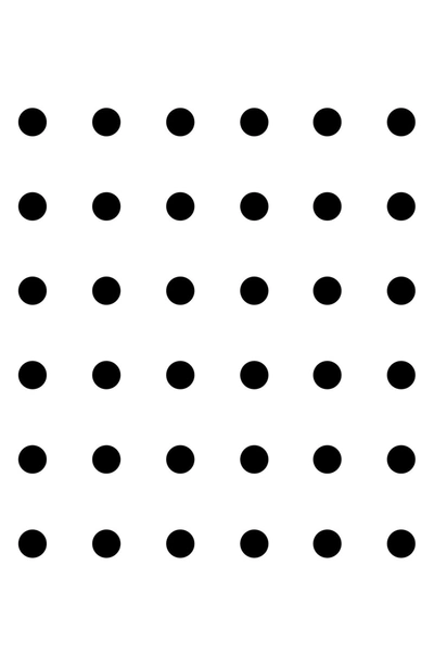 Walplus Polka Dots Black Wall Art Kit