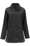 Barbour Tain Bomber Jacket In Sage Ancient (green)