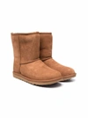 Ugg Classic Ii Sheepskin Boots 6-10 Years In Brown