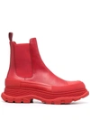 ALEXANDER MCQUEEN ALEXANDER MCQUEEN BOOTS RED