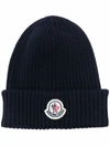 MONCLER MONCLER HATS BLUE