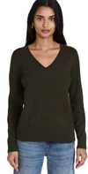 VINCE WEEKEND V-NECK CASHMERE SWEATER,VINCE51299