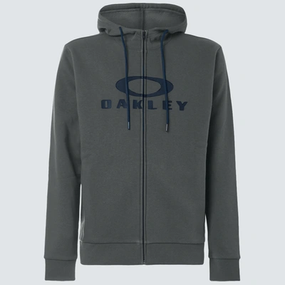 Oakley Bark Fz Hoodie 2.0 In New Granite Heather,fathom