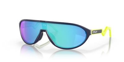 Oakley Cmdn Prizm Sapphire Shield Mens Sunglasses Oo9467 946706 33 In Navy