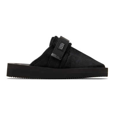 Suicoke Zavo-vhl Sandals In Blk Black