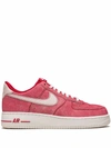 NIKE AIR FORCE 1 LOW '07 LV8 "DUSTY RED" SNEAKERS