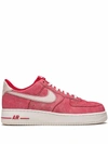 Nike Air Force 1 Low '07 Lv8 "dusty Red" Sneakers In Red
