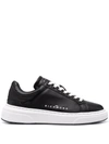 JOHN RICHMOND EMBOSSED-LOGO LACE-UP SNEAKERS