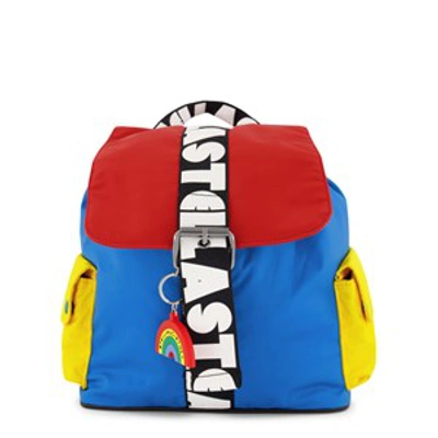 Stella Mccartney Kids' Blue Colorblock Backpack