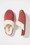 Sorel Nakiska Ii Faux Shearling Lined Slide Slipper In Pink