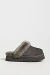 Ugg Gray Mule In Mutton With 3cm Platfoarm In Grey