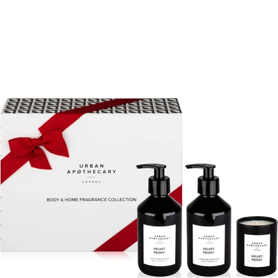 Urban Apothecary 300ml Wash, Lotion And 70g Candle In Black