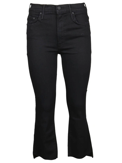 Mother The Insider Cropped Jeans In Black