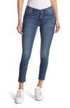 Lucky Brand Ava Mid Rise Skinny Jeans In Englehurst Fray