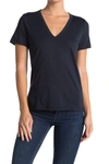 Rag & Bone Core V-neck T-shirt In Navy