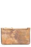 Aimee Kestenberg Melbourne Leather Wallet In Gold Brushed Metallic