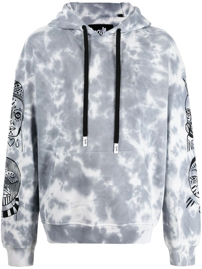 Haculla Tie-dye Hoodie In Blau