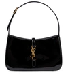 SAINT LAURENT LE 5 À 7 PATENT LEATHER SHOULDER BAG,P00596044