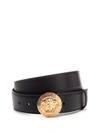 VERSACE VERSACE MEDUSA HEAD LOGO BUCKLE BELT