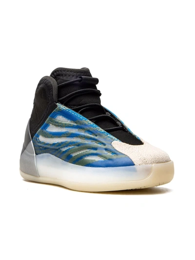Adidas Originals Babies' Yeezy Quantum "frozen Blue" Sneakers In 蓝色