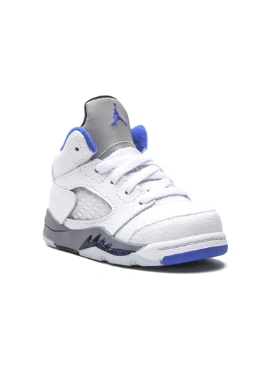 Jordan Babies'  5 Retro "stealth 2.0" Sneakers In 白色