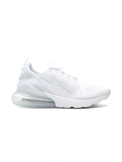 NIKE AIR MAX 270 ''WHITE/WHITE-METALLIC SILVER'' SNEAKERS
