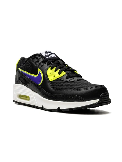 Nike Air Max 90 Low-top Sneakers In Black