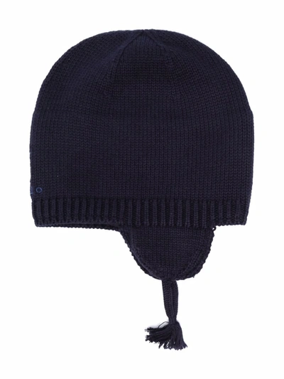 Ralph Lauren Babies' Logo Embroidery Hat In 蓝色