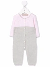 La Stupenderia Cashmere Colour-block Body In 粉色