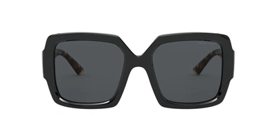 Prada Pr 21xs 1ab5z1 Square Polarized Sunglasses In Grey