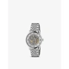 GUCCI GUCCI MEN'S GREY YA126357 G-TIMELESS SKELETON STAINLESS-STEEL AUTOMATIC WATCH,47962485