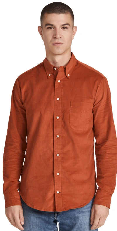 Gitman Vintage Corduroy Button Down Shirt