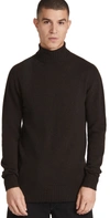 OFFICINE GENERALE SOFT SEAMLESS TURTLENECK,OGENE30144